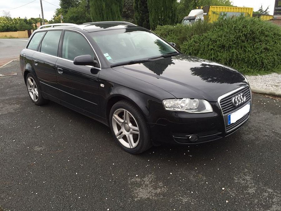 Annonce Vendue AUDI A4 AVANT B7 2.0 TDI 140 Break Noir Occasion - 9 800 ...