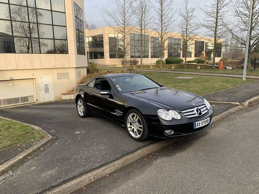 Mercedes Classe Sl R Serie Cabriolet Noir Occasion