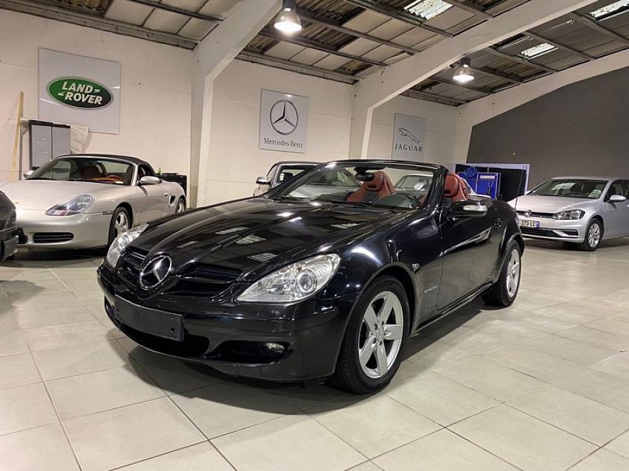 Mercedes Classe Slk R K Ch Cabriolet Noir Occasion