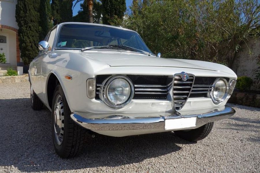 ALFA ROMEO COUPE BERTONE 1600 GT VELOCE coupé Blanc occasion - 52 000