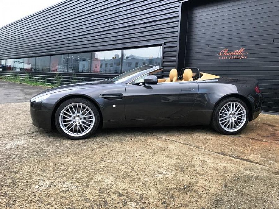 ASTON MARTIN V8 VANTAGE 4.7 Roadster cabriolet Gris foncé occasion - 86