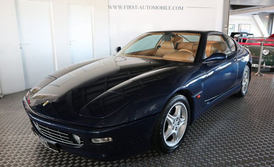 FERRARI 456 M GTA coupé Bleu occasion - 64 900 € - 48 920 km - vente de voiture d'occasion - Top ...