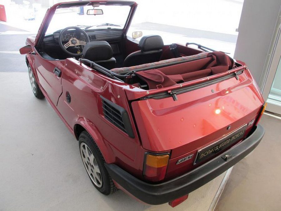  FIAT  126  Bis cabriolet Rouge  occasion 0  10 071 km 