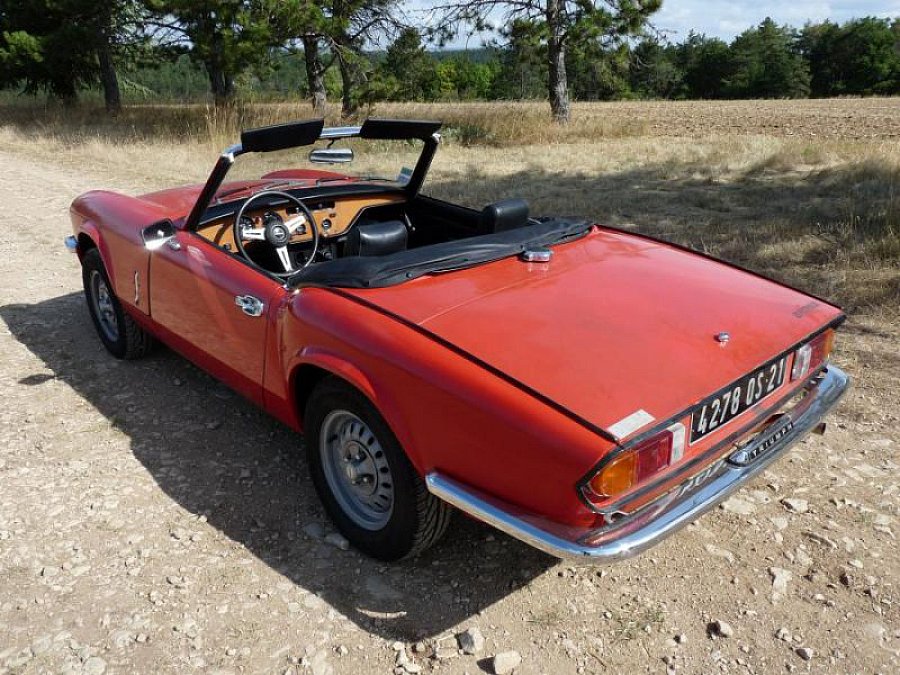 TRIUMPH SPITFIRE 1500 SH 1500 FH cabriolet Rouge occasion  