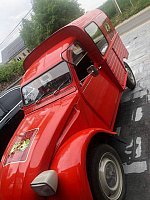 CITROEN 2 CV AK400 utilitaire Rouge occasion - 6 800 €, 58 500 km