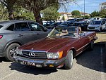 MERCEDES 560 SL (R107) Hard Top cabriolet Rouge occasion - 21 500 €, 177 500 km