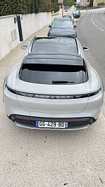 PORSCHE TAYCAN CROSS TURISMO 4 380 ch Pack Luxe break Beige occasion - 80 000 €, 30 000 km